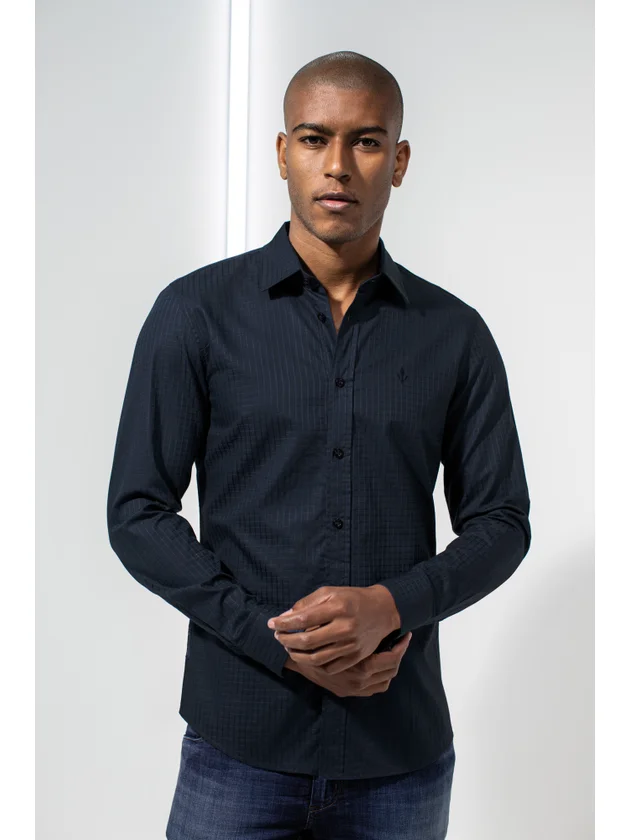 Camiseta Masculina Camisas Slim